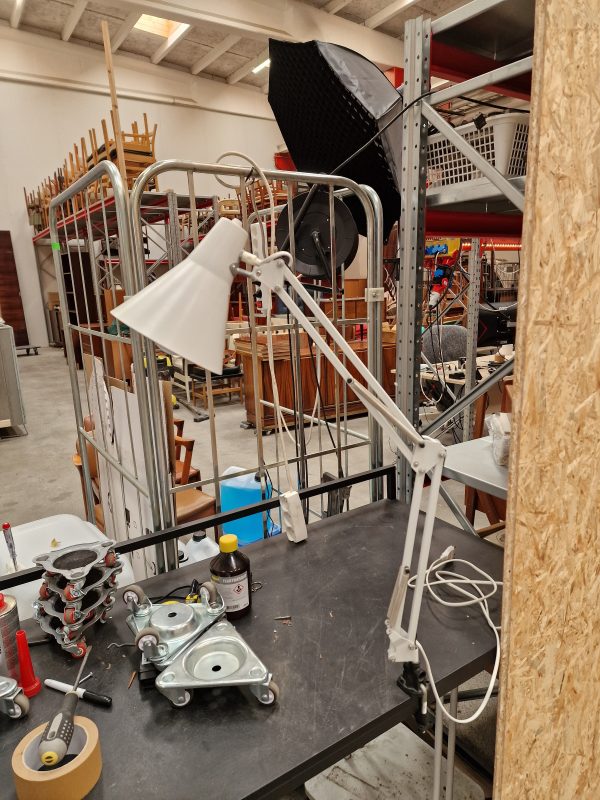 Arkitektlampe, hvid - Image 2