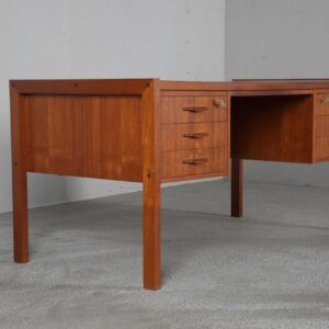 Skrivebord i teak - Image 2