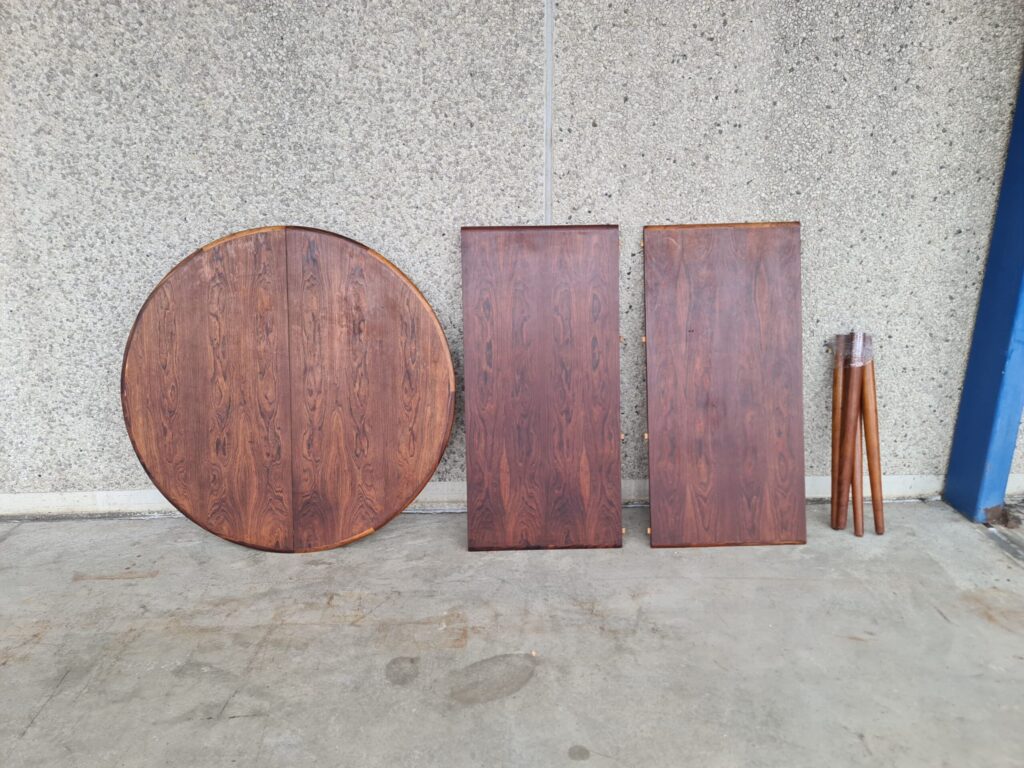 Rundt spisebord i palisander