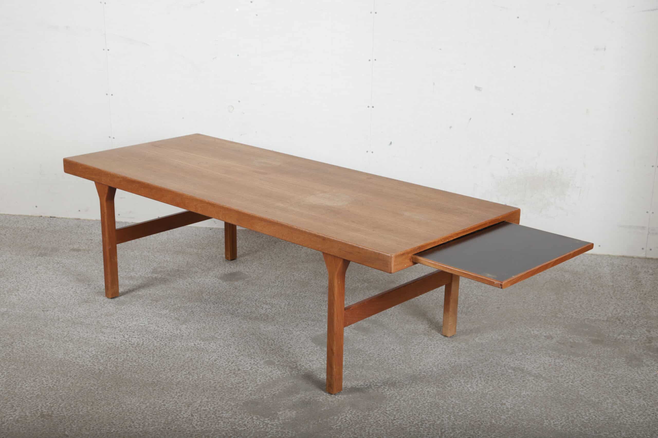 Sofabord i teak, langt - Image 1