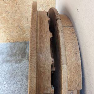 rundt spisebord i egetræ, b3 - Image 1