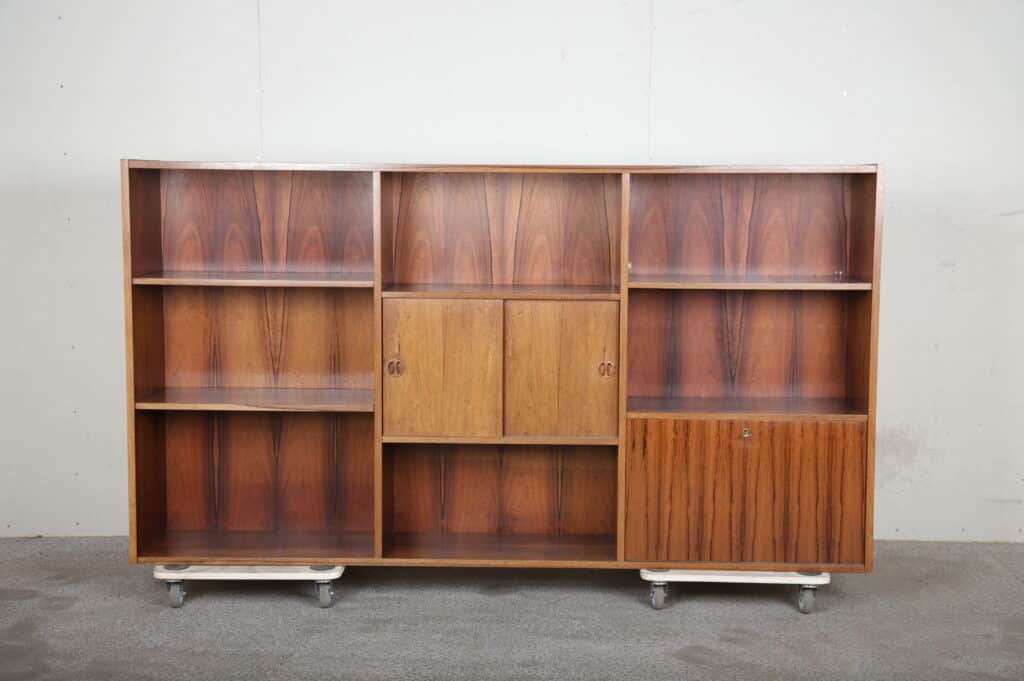 Overdel fra todelt reolsystem, palisander