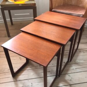 Indskudsborde, teaktræ, Arne Wahl Iversen - Image 2