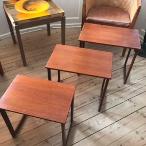 Indskudsborde, teaktræ, Arne Wahl Iversen - Image 3