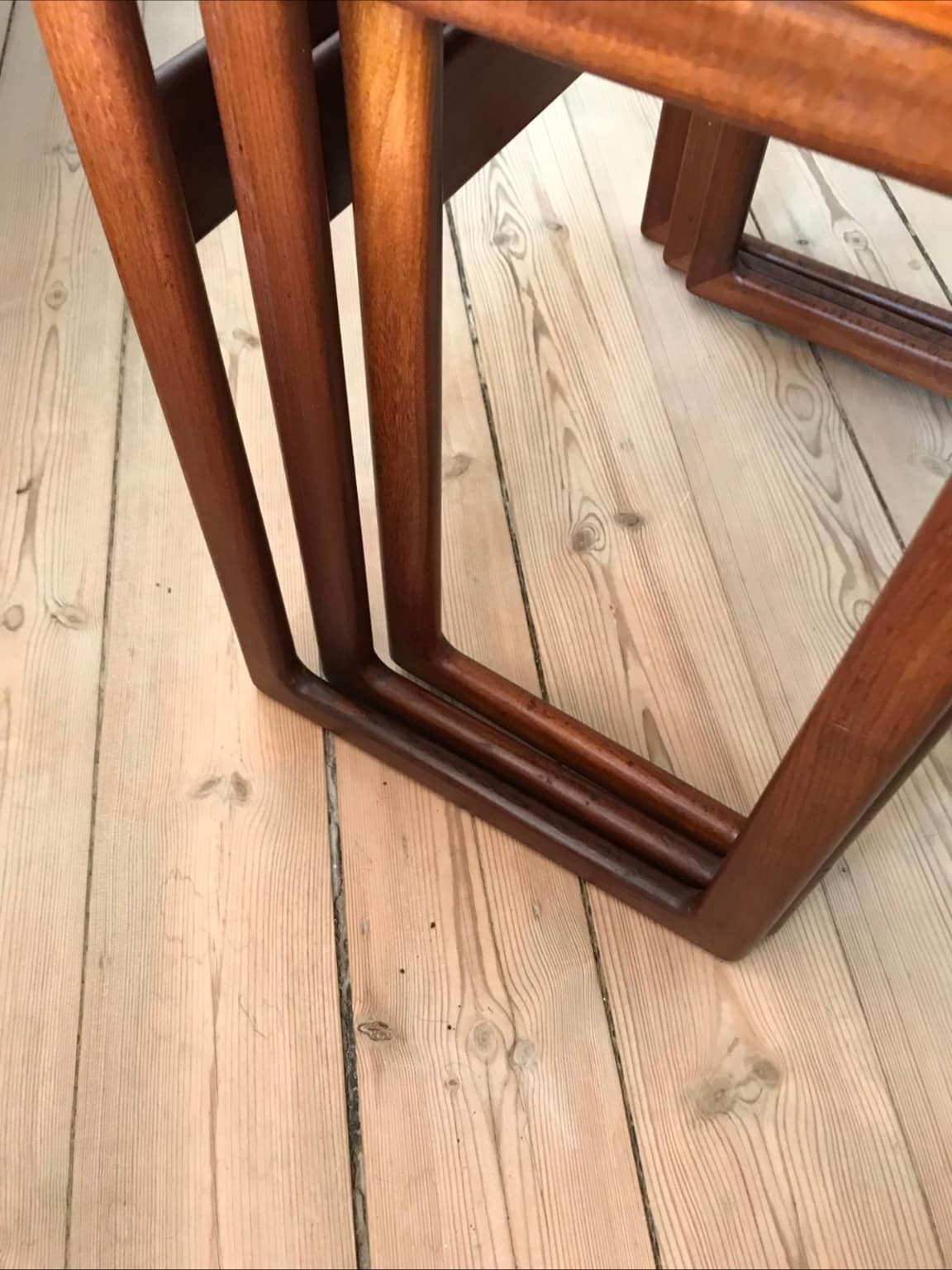 Indskudsborde, teaktræ, Arne Wahl Iversen - Image 4