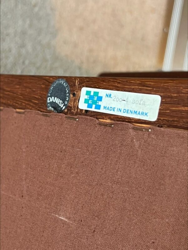 3 pers. sofa i palisander