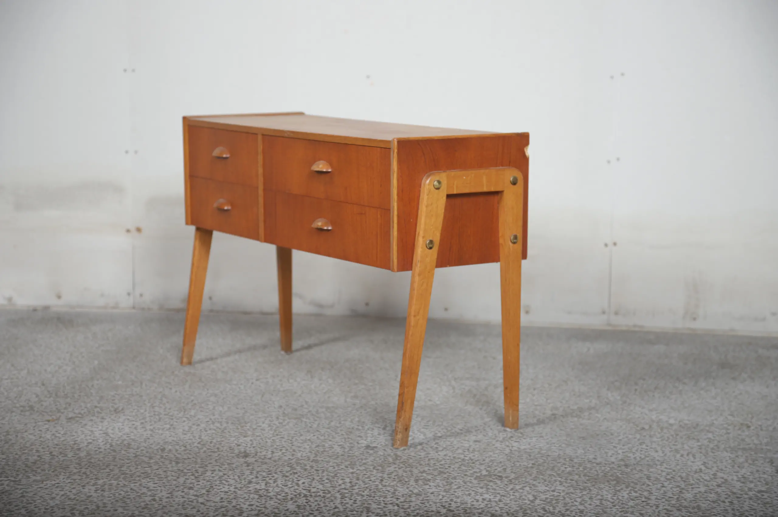 Entré kommode i teak - Image 2