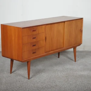 Lav skænk i teak, Omann jr, Model nr 12 - Image 3