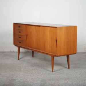 Lav skænk i teak, Omann jr, Model nr 12 - Image 4