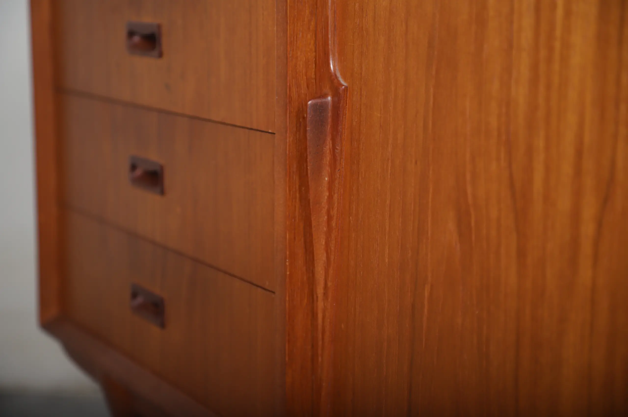 Lav skænk i teak, Omann jr, Model nr 12 - Image 6