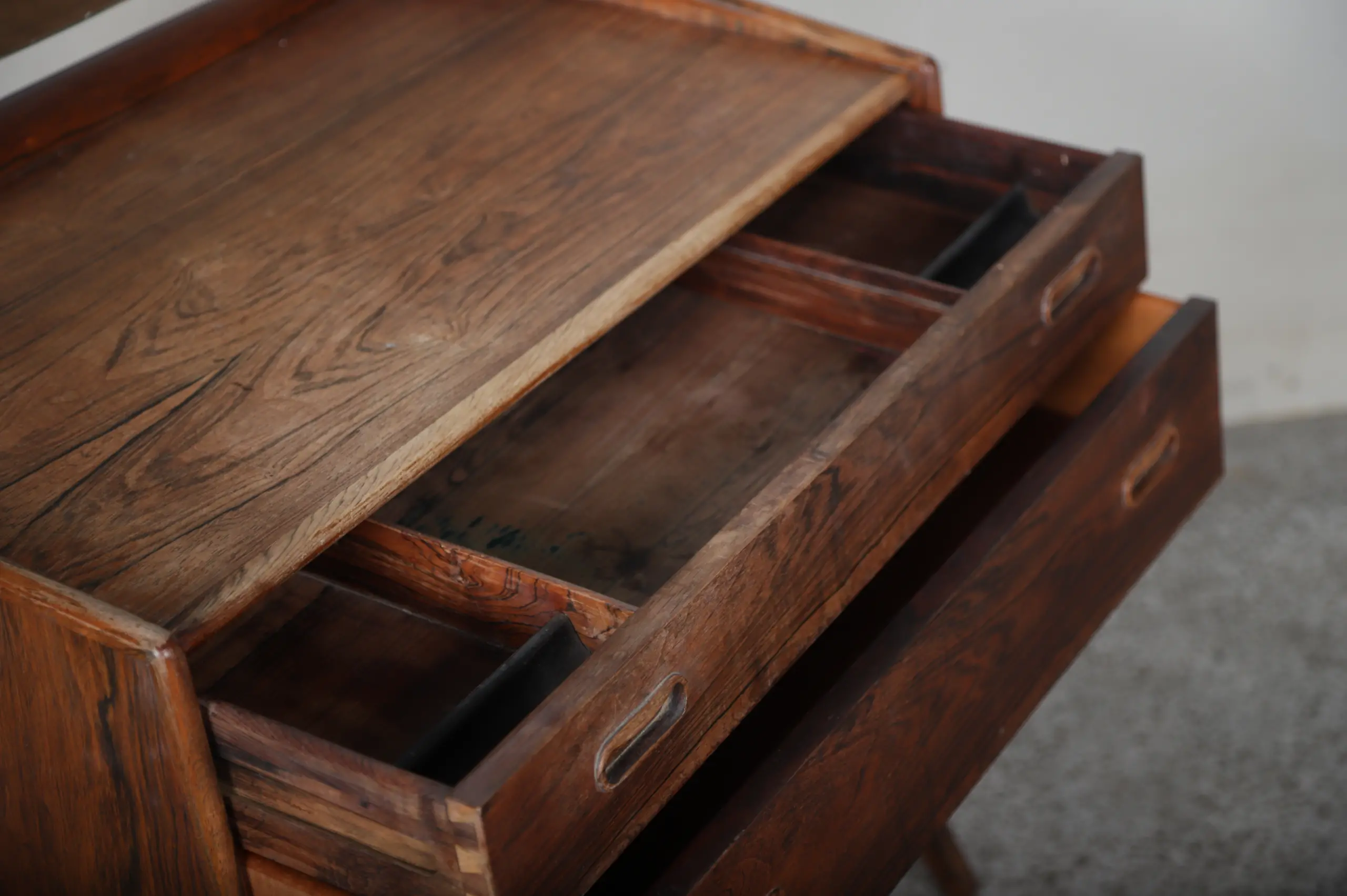 Sminkebord, palisander, Svend Aage Madsen