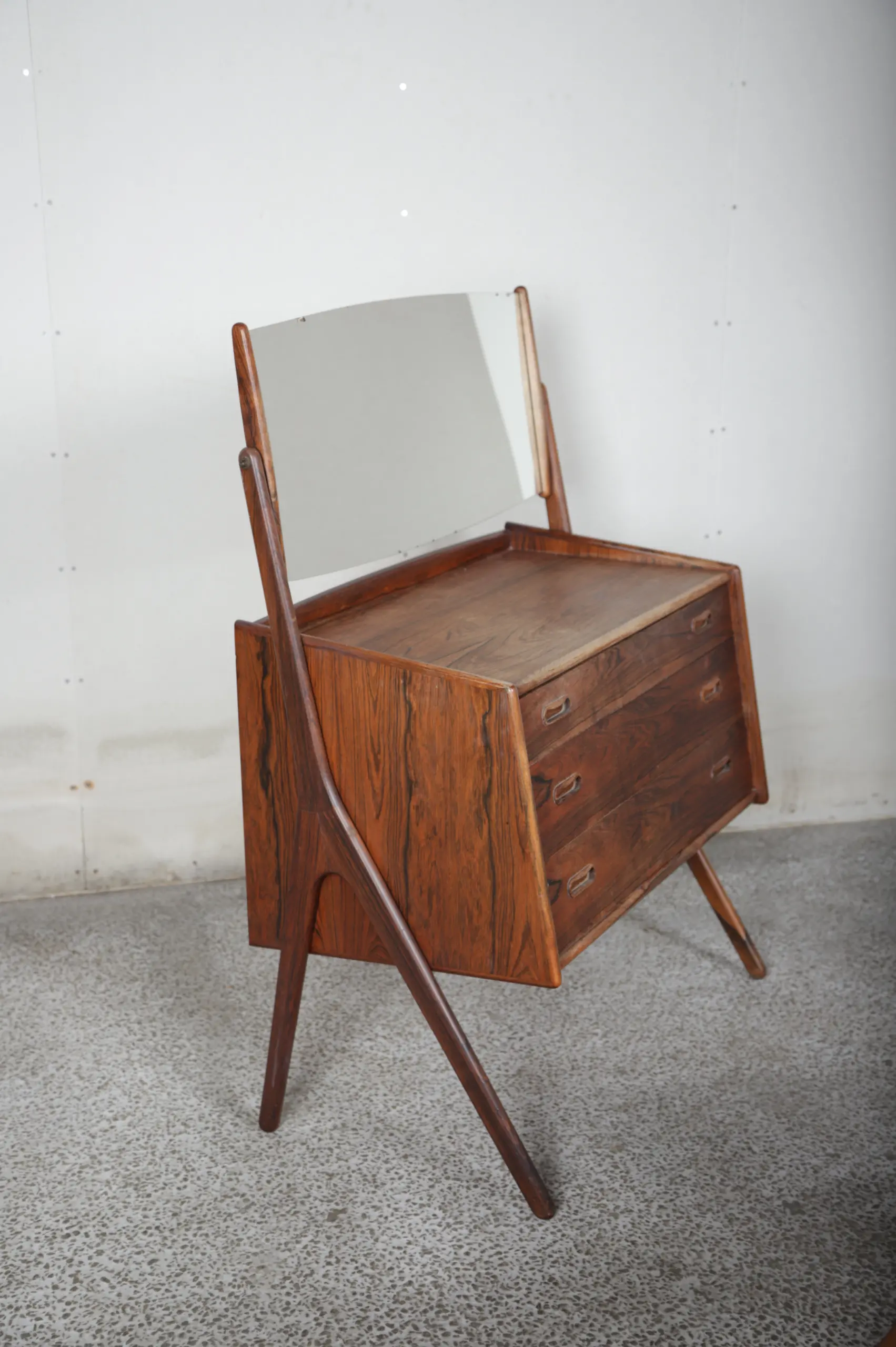 Sminkebord, palisander, Svend Aage Madsen