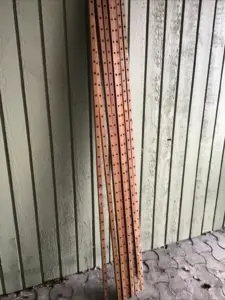 Vanger til vangereoler, syv stk