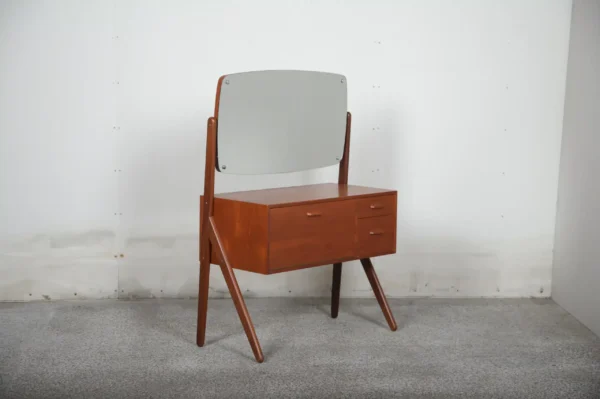 Sminkebord, teak, Ølholm Møbelfabrik
