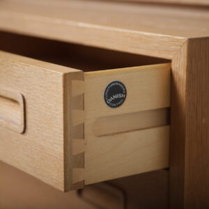 Hundevad reol, egetræ, med kommode - Image 8