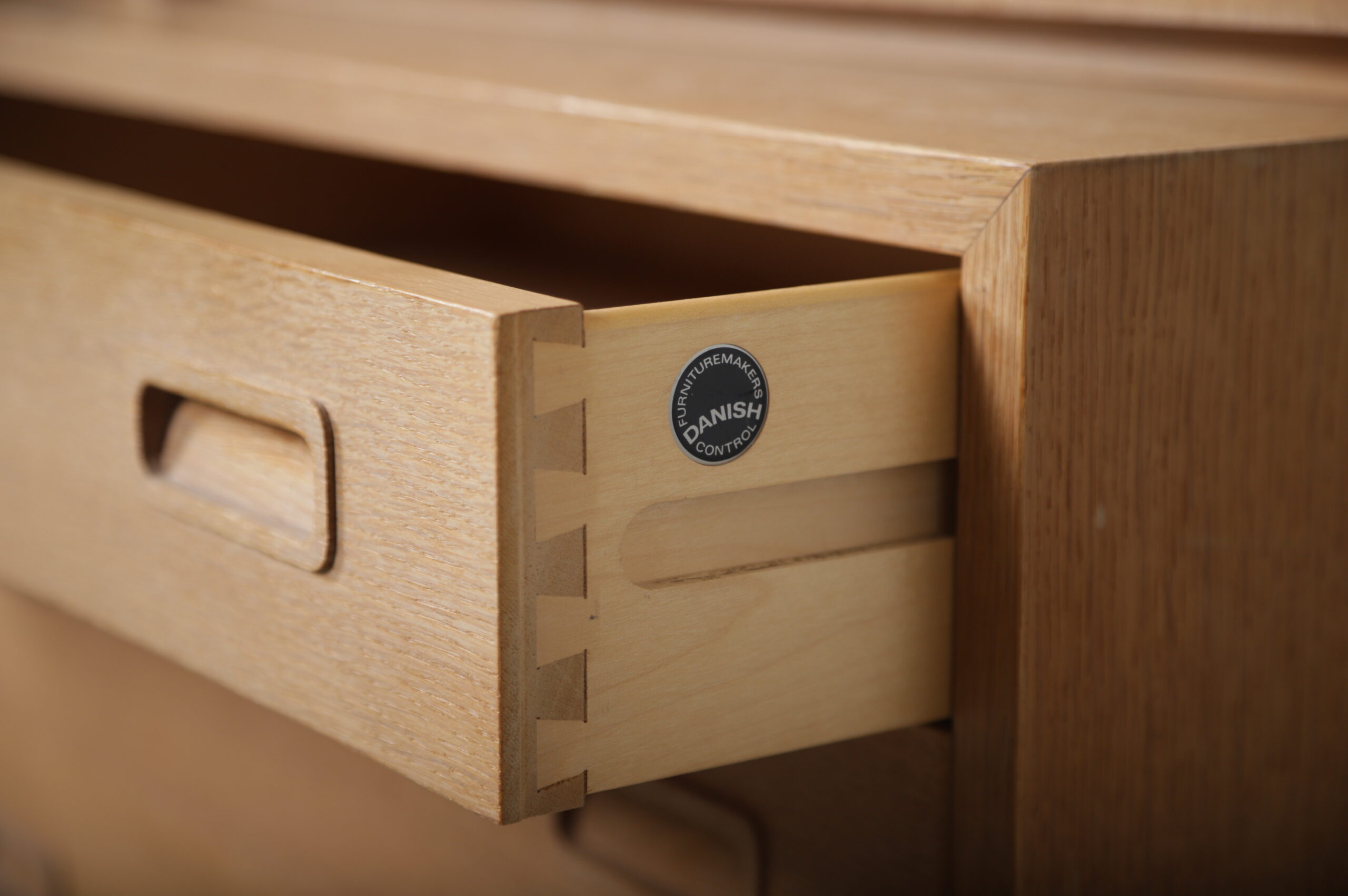 Hundevad reol, egetræ, med kommode - Image 8