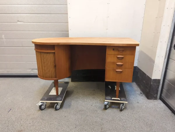 Skrivebord, teak, Kai Kristiansen