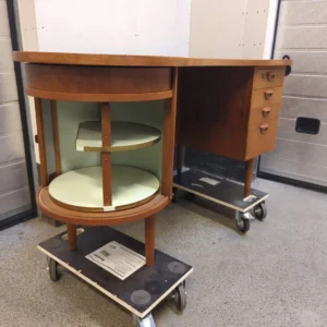 Skrivebord, teak, Kai Kristiansen - Image 4