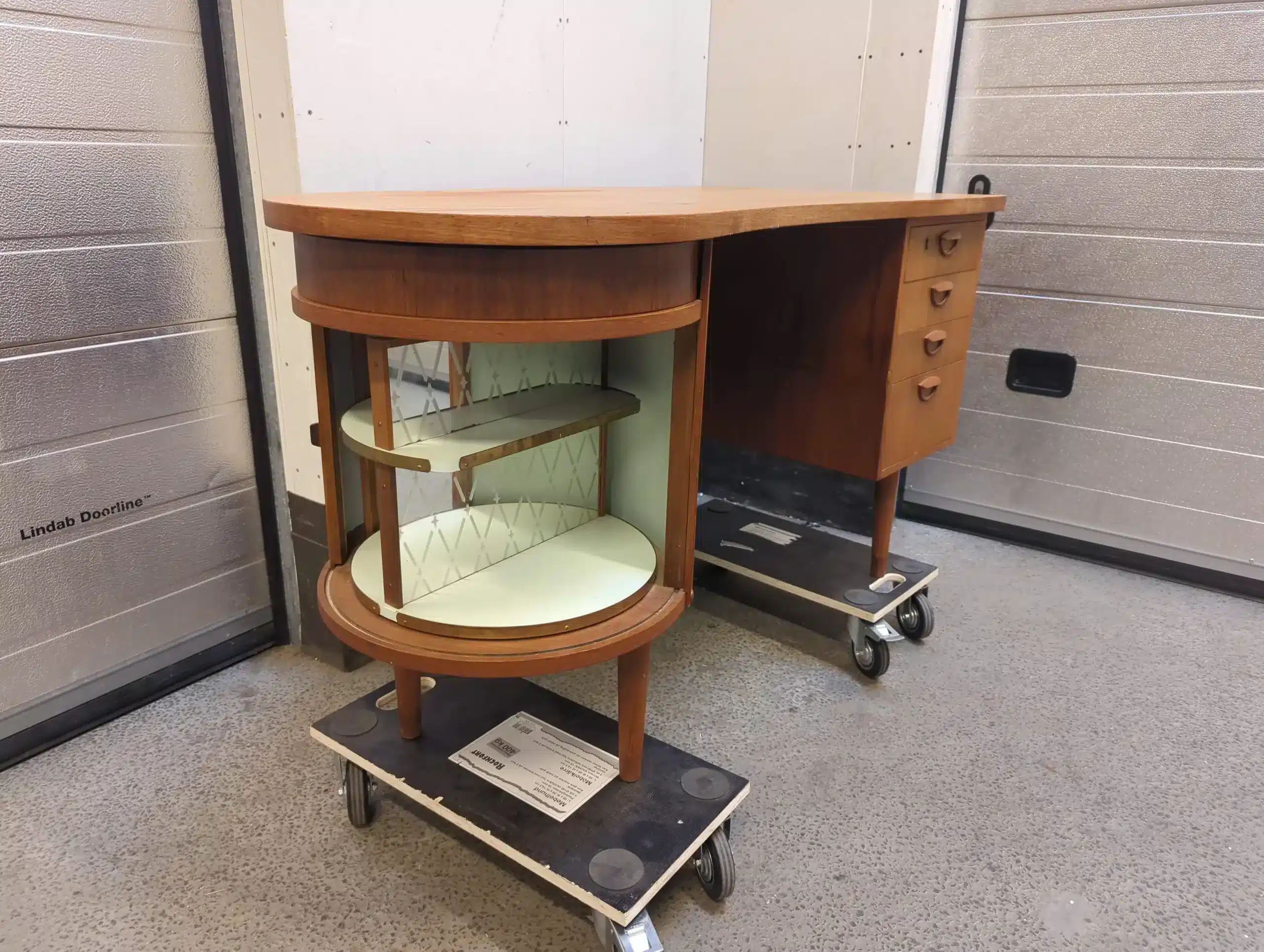 Skrivebord, teak, Kai Kristiansen - Image 5