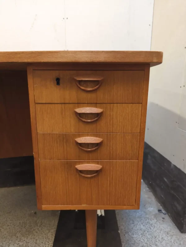 Skrivebord, teak, Kai Kristiansen