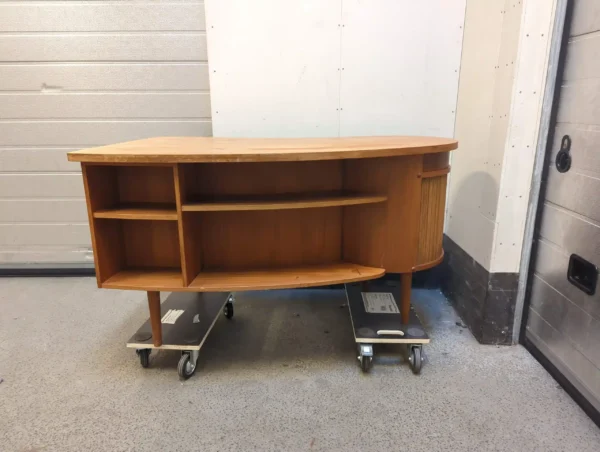 Skrivebord, teak, Kai Kristiansen