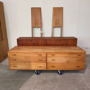 Wegner RY-20, todelt høj skænk, teak - Image 10