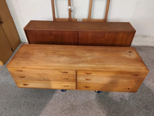 Wegner RY-20, todelt høj skænk, teak