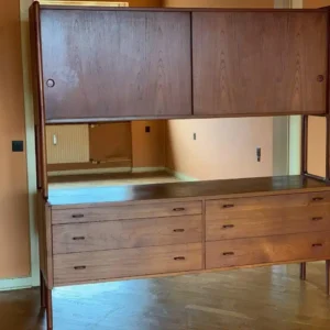 Wegner RY-20, todelt høj skænk, teak - Image 1