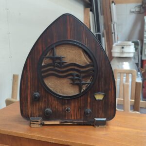 Philips radiomøbel, palisander - Image 1