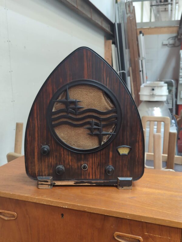 Philips radiomøbel, palisander