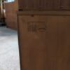 Énfløjet reol med skænk og bogreol, Hundevad, teak