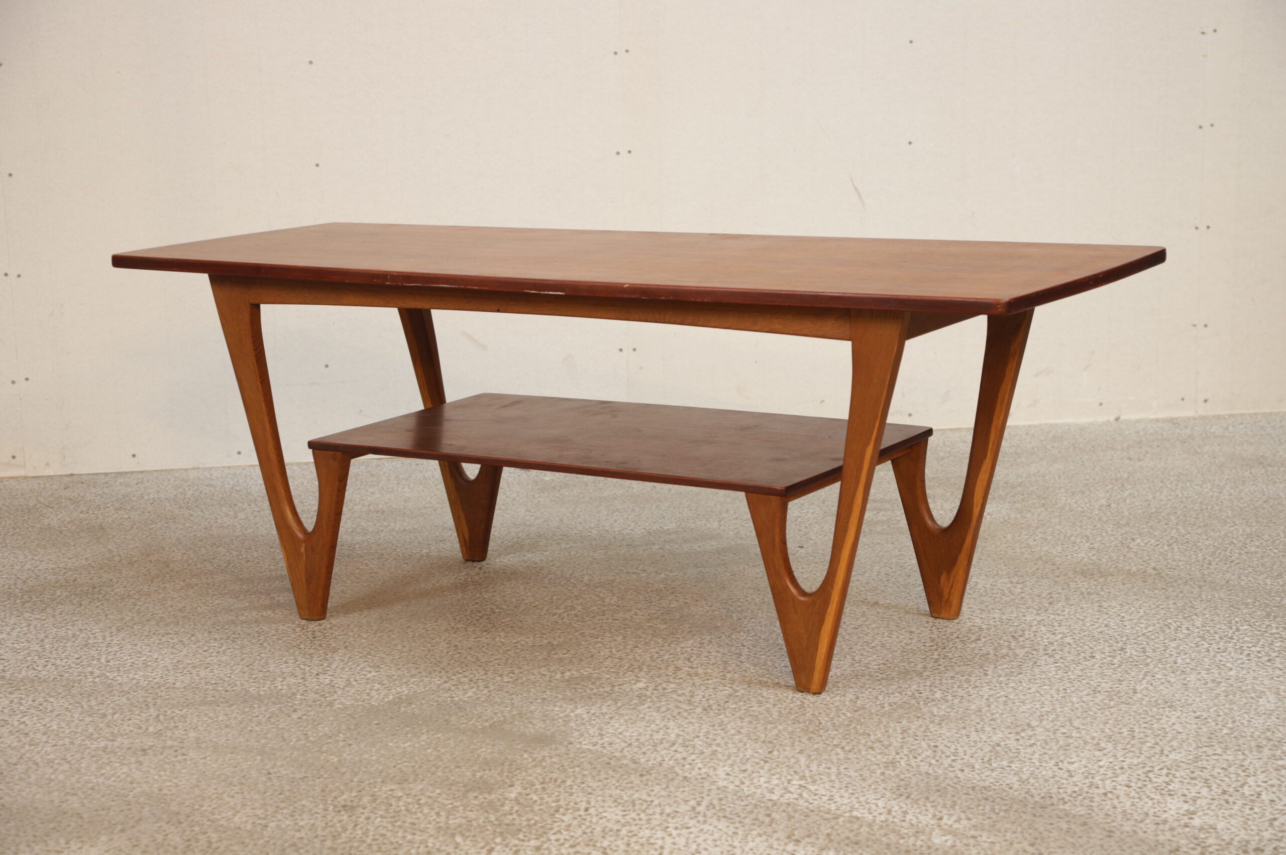 Sofabord, teak og eg, Kurt Østervig - Image 2