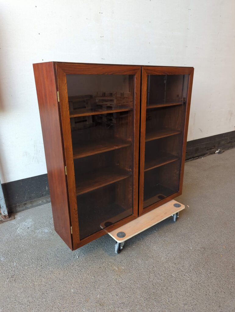 Vitrine, palisander, Omann Jr, model nr 10