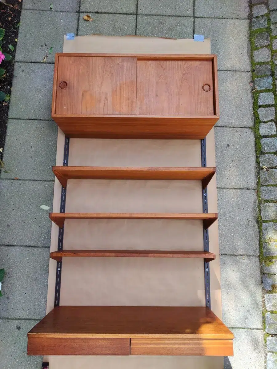 Reolsystem, Kai Kristiansen, b: 85 d: 40, teak - Image 1
