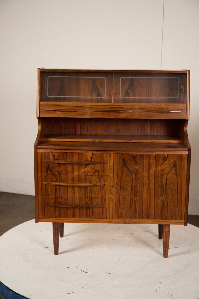 Chatol med skuffer og skriveplade, Gunnar Falsig, palisander