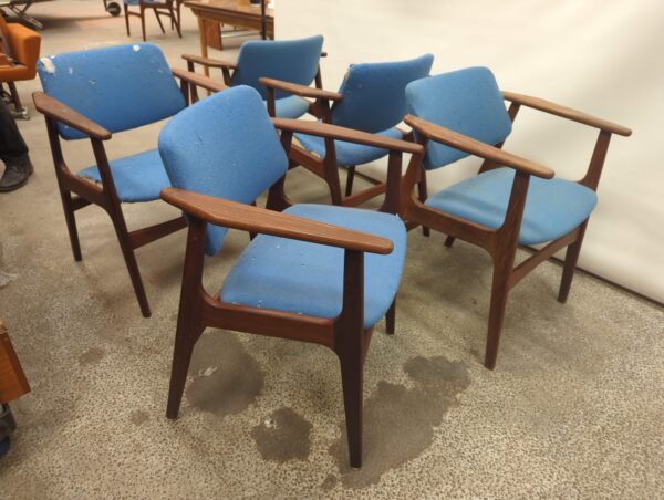 Seks armstole af Arne Vodder, model Lene