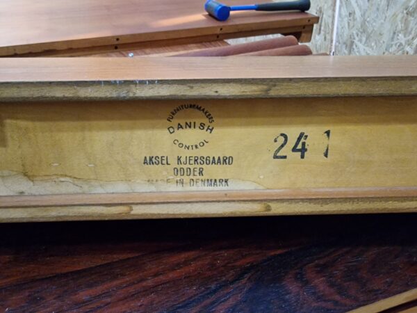 Spejl og hylde, teak, Aksel Kjersgaard