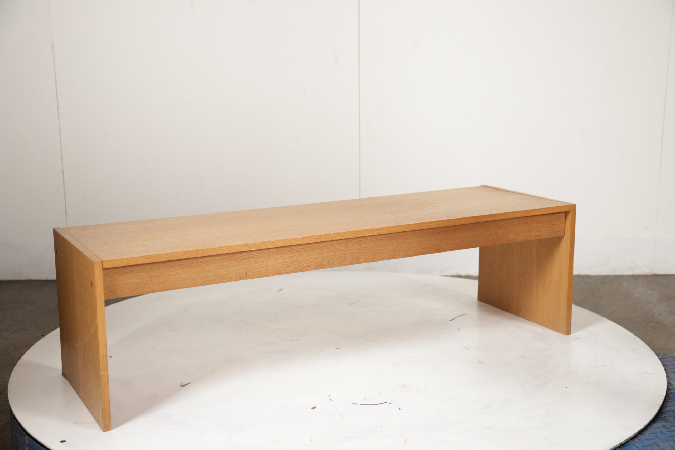 Bænk, egetræ, vintage ikea - Image 2