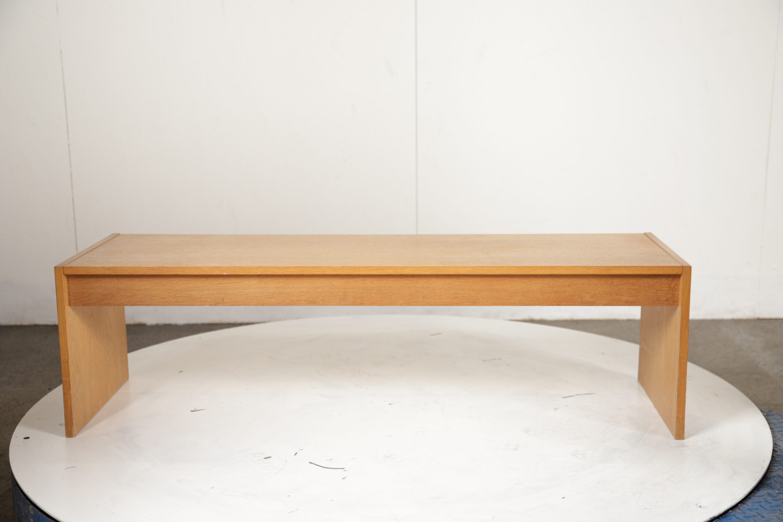 Bænk, egetræ, vintage ikea - Image 3