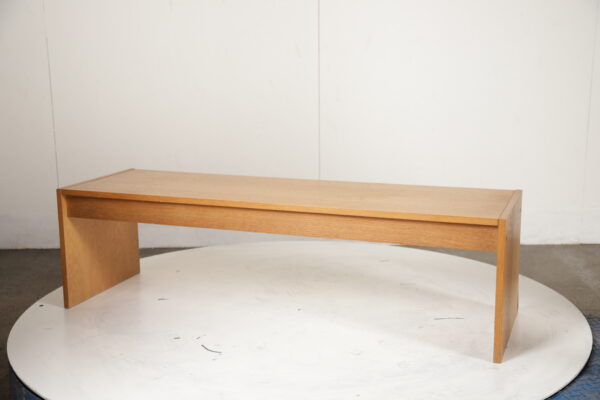 Bænk, egetræ, vintage ikea