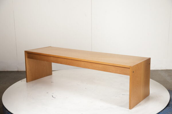 Bænk, egetræ, vintage ikea