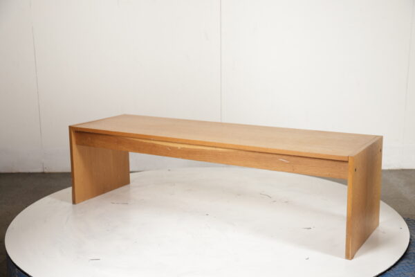 Bænk, egetræ, vintage ikea