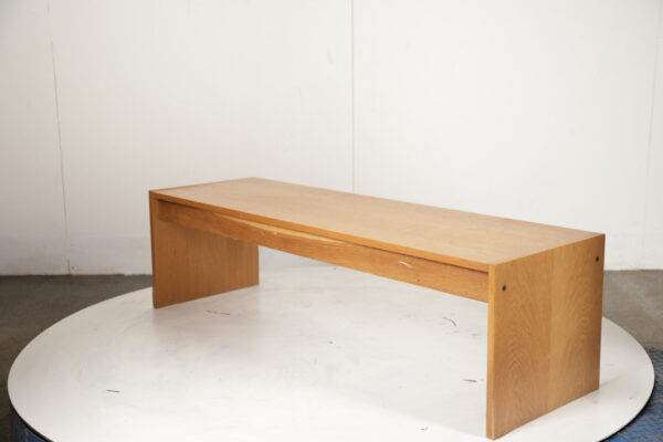 Bænk, egetræ, vintage ikea