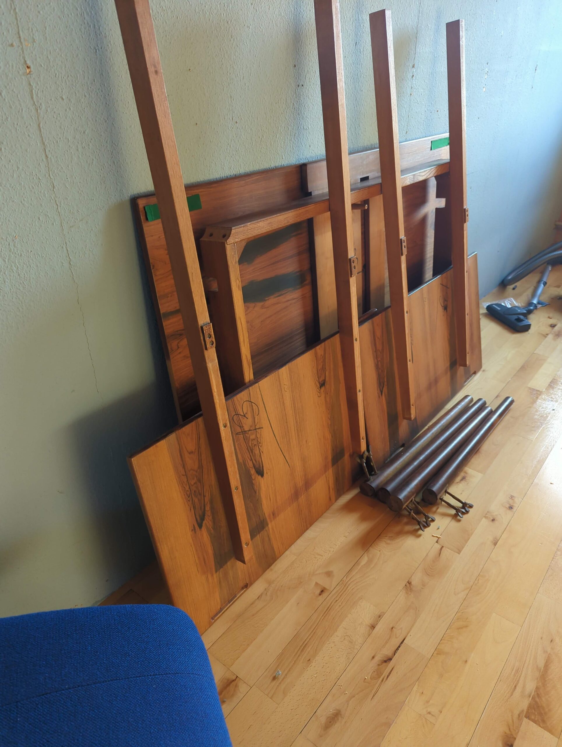 Spisebord med hollandsk udtræk, palisander - Image 2