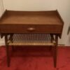 Natbord/sengebord, sjeneflet, teak