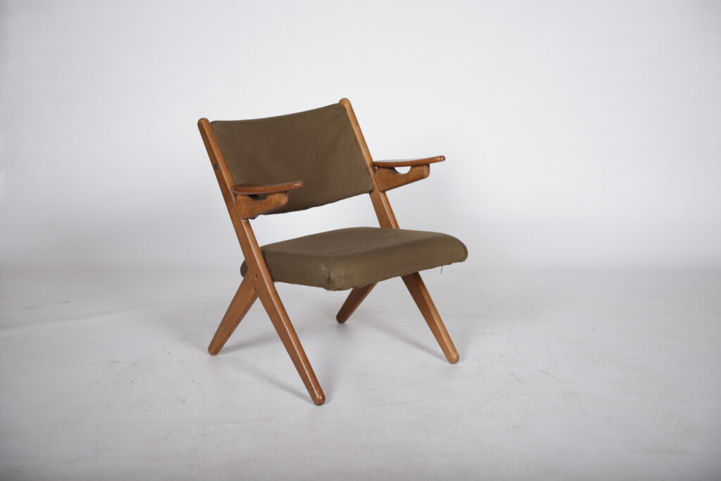 Lænestol, egetræ, Arne Hovmand-Olsen