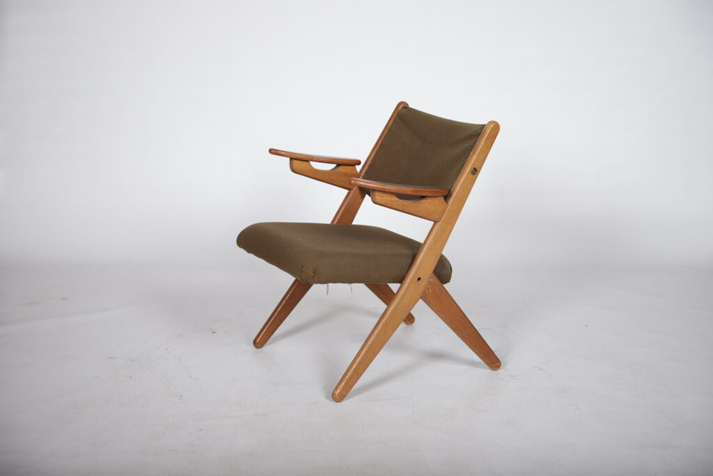 Lænestol, egetræ, Arne Hovmand-Olsen