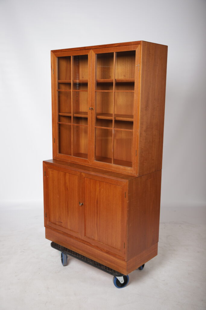 Skænk og vitrine, teak, Lyby møbler