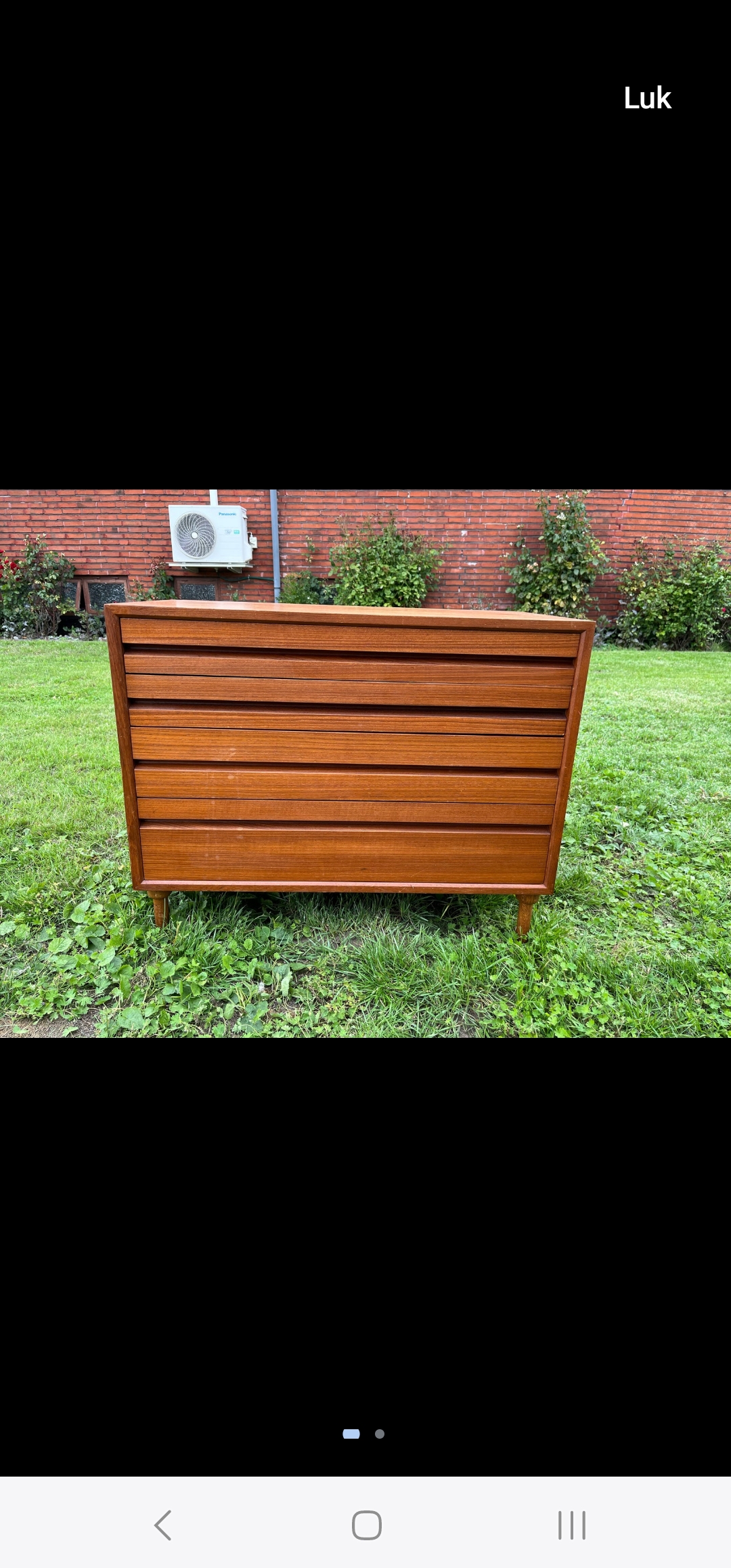 Fritstående skuffemodul designet af Poul Cadovius - Image 1