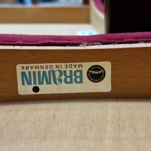 Otte stk spisestole af Bramin, palisander - Image 3